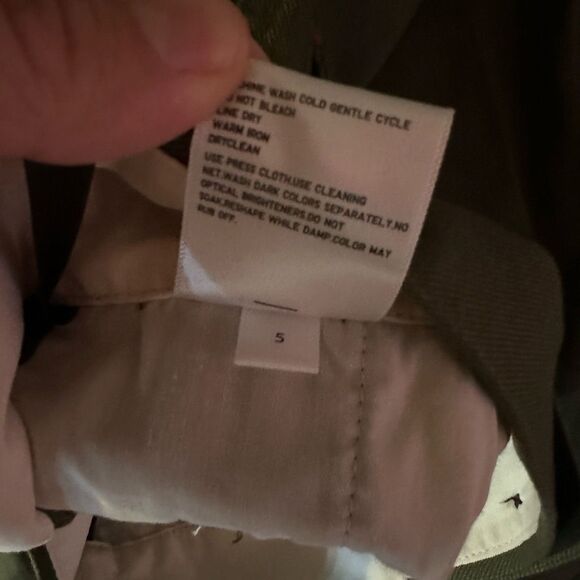 NWT Uniqlo Ines de La fressange olive skirt 6 - Picture 8 of 9